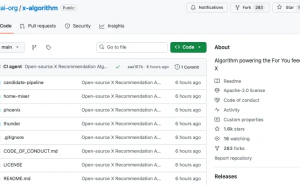 马斯克兑现承诺！X平台重磅开源推荐算法，6小时1.6k Star，引领行业透明新风