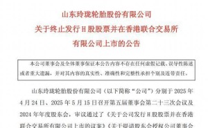 玲珑轮胎叫停H股上市计划：2025年前三季度营收增但净利降 董事长年薪超230万