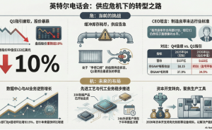 英特尔财报电话会：CPU需求旺供应紧，CEO直言库存见底良率低“难满足市场”