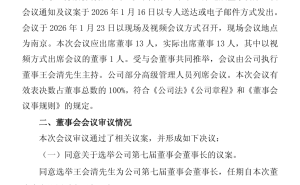 华泰证券高层大换血：王会清任董事长 周易任首席执行官等多项要职任命