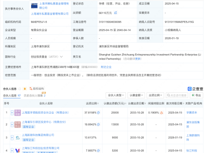 芯联集成入股上海具身智创创投合伙企业