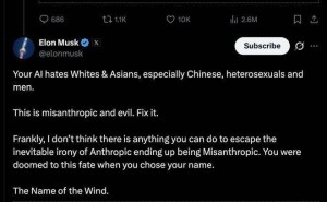 马斯克再发声：Anthropic的AI模型存偏见，呼吁改进引关注