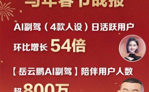 春节出行新宠！百度地图岳云鹏AI副驾互动破亿 800万用户车上“陪聊搭子”