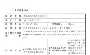 和鸿科技IPO：董事长周乐力掌舵，兄弟周乐利、周乐致任要职并持股