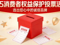 315微信投票助力网购治理，共选维权先锋守护清朗消费空间