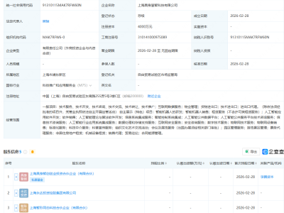 上海具身智创创投基金、智元机器人等成立具身慧智科技公司