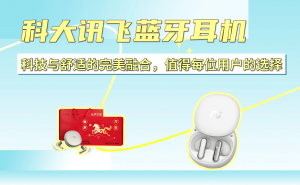 科大讯飞蓝牙耳机：以科技赋能舒适体验，多场景适配成用户优选之选