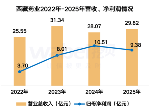 西藏药业2025年营收增长净利润降，董事长涨薪12万职工人均16万