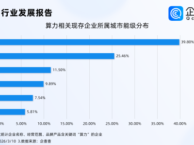 算力规模扩张催生电力需求增长，算力相关企业扎堆高能级城市
