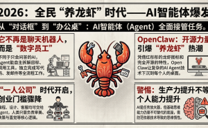 数字龙虾掀起热潮：AI从“会聊”到“会做”，人类如何迎接新挑战？