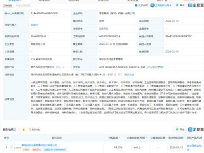 碧桂园等成立机器人公司