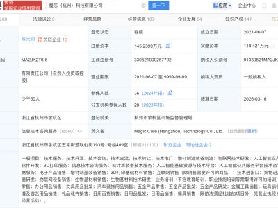 华为哈勃入股消费级3D打印研发商魔芯科技