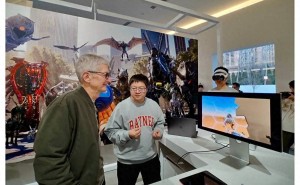 Apple 2026游戏盛会：雷鸟创新携空间计算游戏亮相，与库克共话未来