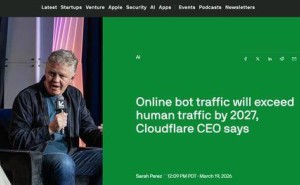 AI浪潮来袭：CloudflareCEO预测2027年AI机器人流量将超越人类引关注