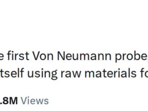 马斯克称Optimus+PV将成首个能自我复制的冯诺依曼星际探针