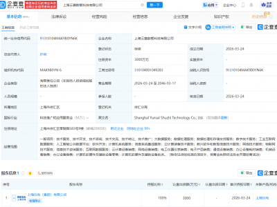 上海仪电集团投资成立数智科技公司