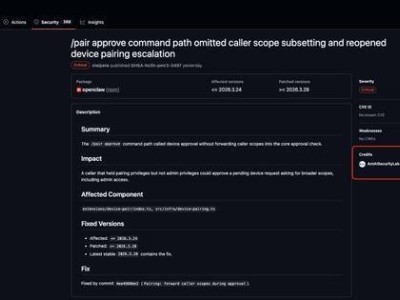 蚂蚁AI安全实验室专项审计OpenClaw 助力修复8个安全漏洞