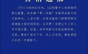 武汉“萝卜快跑”车辆因系统故障停滞 现已恢复 业内称自检机制保安全