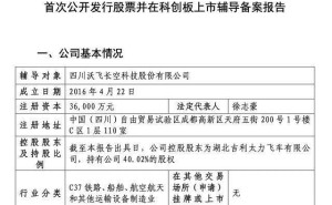 沃飞长空获近10亿融资后冲刺IPO 吉利系徐志豪接任董事长引关注