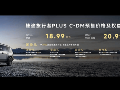 捷途旅行者PLUS双车预售：XWD四驱助力，开启全民越野新体验