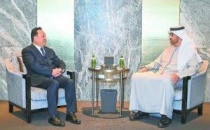 中国石化侯启军与阿布扎比国家石油公司CEO贾比尔会面 共商能源合作