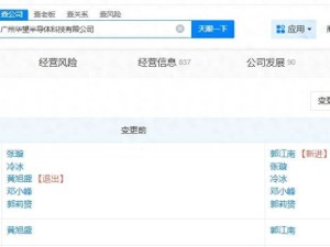广州华望半导体科技公司高层变动：黄旭盛卸任，郭江南接棒董事长