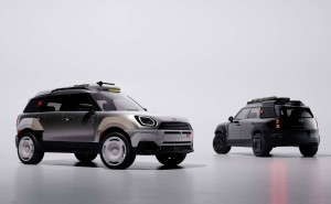 MINI携手Vagabund打造音乐概念车，车顶行李架配“大喇叭”玩转户外音乐