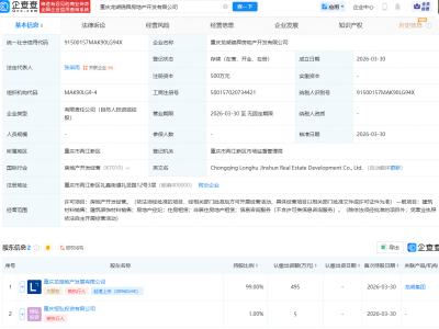 龙湖集团等成立房地产开发公司