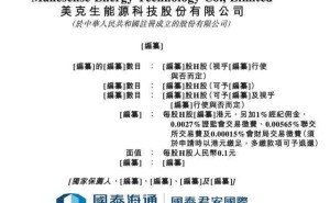 美克生能源冲刺港交所：女掌门魏琼与首席科学家严晓共筑能源新篇