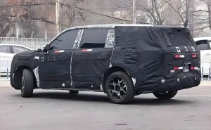小米全新硬朗風增程SUV諜照流出！車長或超5米 預計年內亮相