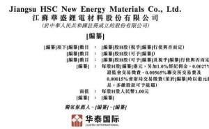 华盛锂电冲刺港交所：2026年一季度业绩飘红 董事长父子年薪超360万
