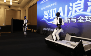 智元机器人亮相IDC论坛：双机开场人机对话 共启具身智能生产力新时代