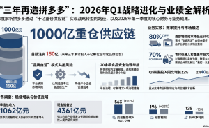 拼多多“三年再造”战略加速：千亿重仓供应链，品牌化与全球化双轮驱动
