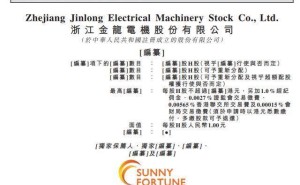国家级“小巨人”金龙电机赴港IPO，74岁会计师出身董事长领航