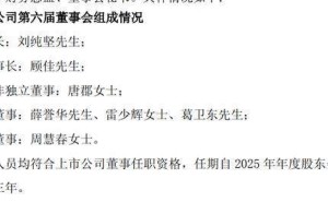 *ST利达完成换届：刘纯坚博士掌舵董事长 顾佳任总经理开启新征程
