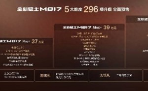全新猛士M817全球首秀预售37万起！美学动力安全智能舒享五大实力进阶