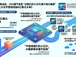 Credo电话会：AI集群建设依赖小芯片，明年光学业务或迎爆发式增长