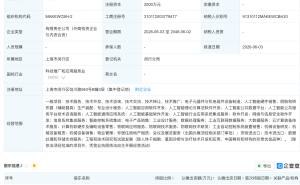上海机电、灵巧智能合资两家新公司,均含AI业务