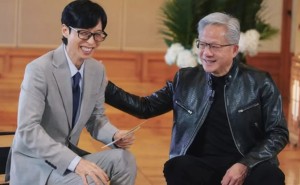 黄仁勋脱口秀录制画面曝光!与刘在石跨界对话,还跳起了舞
