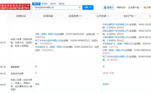 华友钴业旗下广西新材料公司增资至25.9亿 增幅约26%