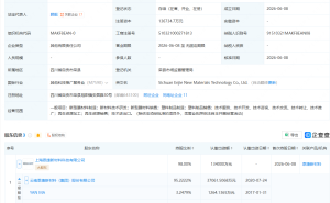 恩捷股份成立新材料科技公司，注册资本13.67亿