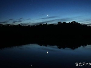 雷马赫2026年6月新泽西州上空定格：金木星月球水星同框奇景