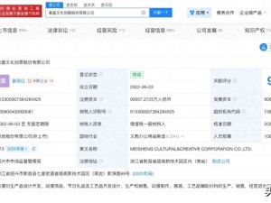 美盛文化高层变动：朱燕仪卸任董事长 章丽红接任并变更企业类型