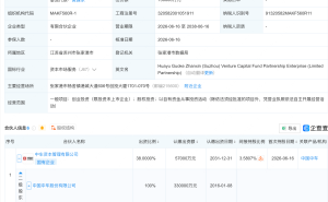 中国中车等在苏州新设创投基金