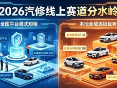 2026汽后市场变局：全国平台渐失优势，晋冀本土全域连锁助修理厂破局盈利