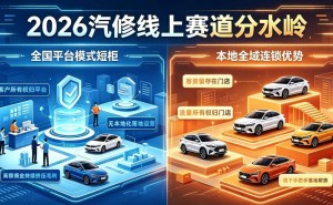 2026汽后市场变局：全国平台渐失优势，晋冀本土全域连锁助修理厂破局盈利