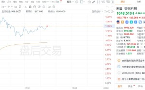 美股异动｜美光盘后大涨近14%，第三财季营收远超预期、指引炸裂，HBM供需紧张局面预计将持续至2027年后