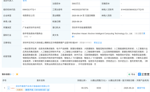 豪恩汽电等成立芯宸智算科技公司，含多项AI业务
