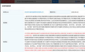宁德时代控股子公司业务新增电车销售