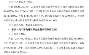 众泰汽车内斗升级：提案罢免董事长未果 两董事反被高票罢免